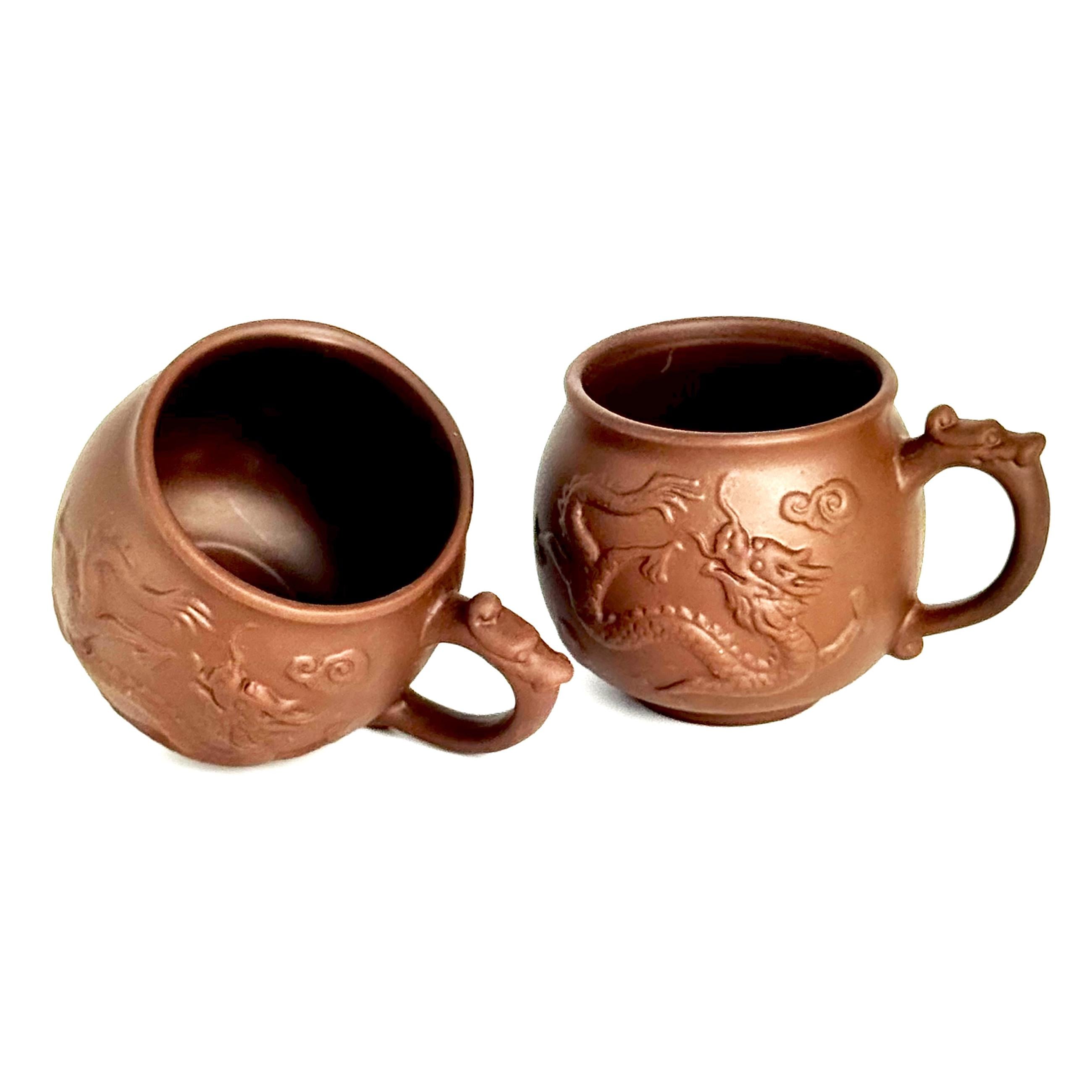 Набор кружок Лун-дракон 2шт. 200 мл (TC078) Набор кружок Лун-дракон 2шт. 200 мл (TC078)