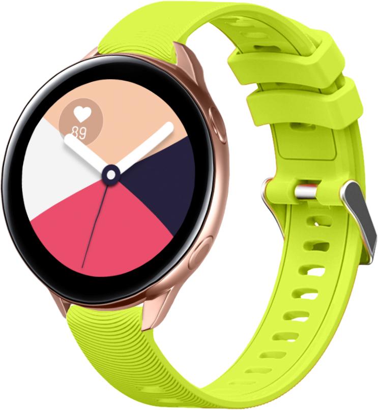 Ремешок Bend для Galaxy Watch Active Light green (18046)