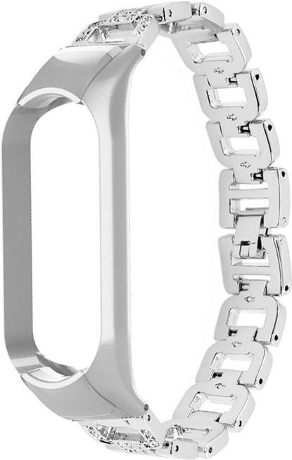 Ремешок металлический Ryng для Mi Band 6 Silver (28048-59)