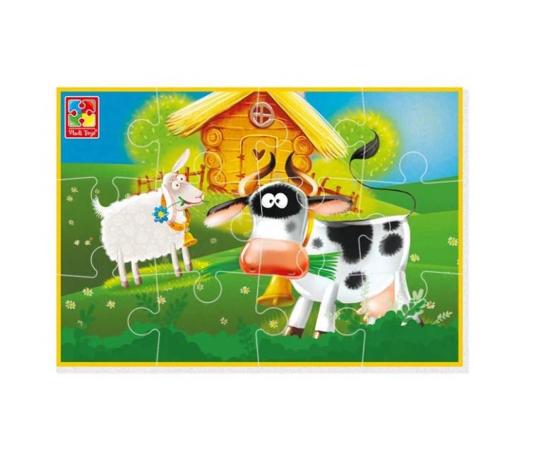 Пазли м'які Vladi Toys А5 Малюк зможе ферма (MTT-170809)