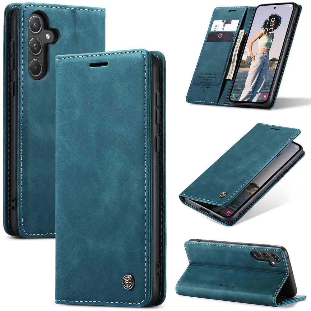 Чехол книжка с магнитом Samsung Galaxy A35 A356 CaseMe Sea Green (38325-56)