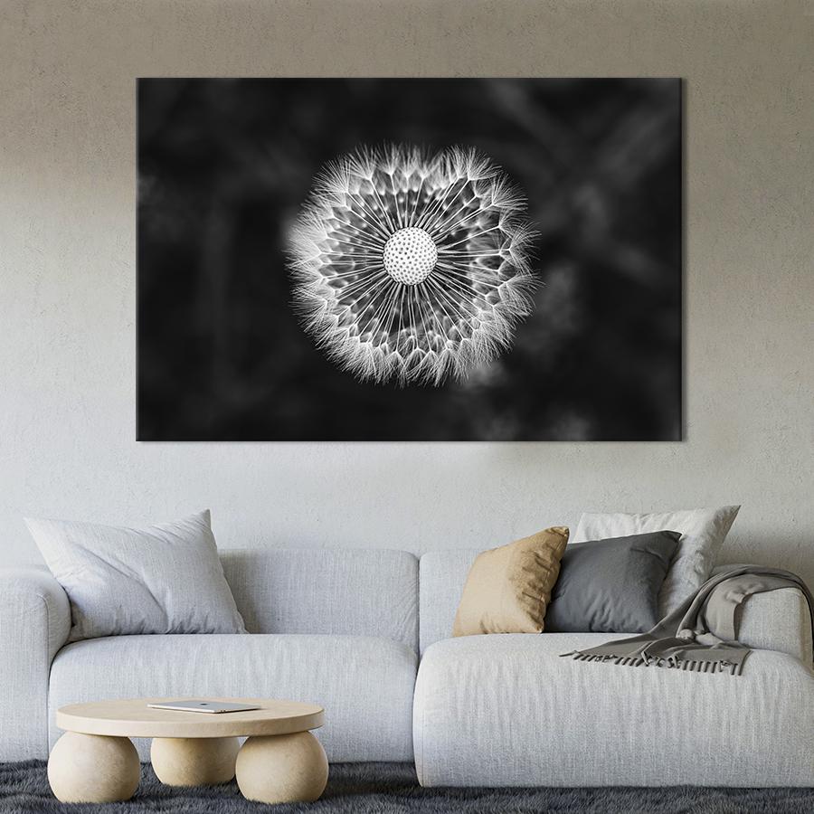 Картина на холсте Нежный одуванчик 51x34 см (800-1)