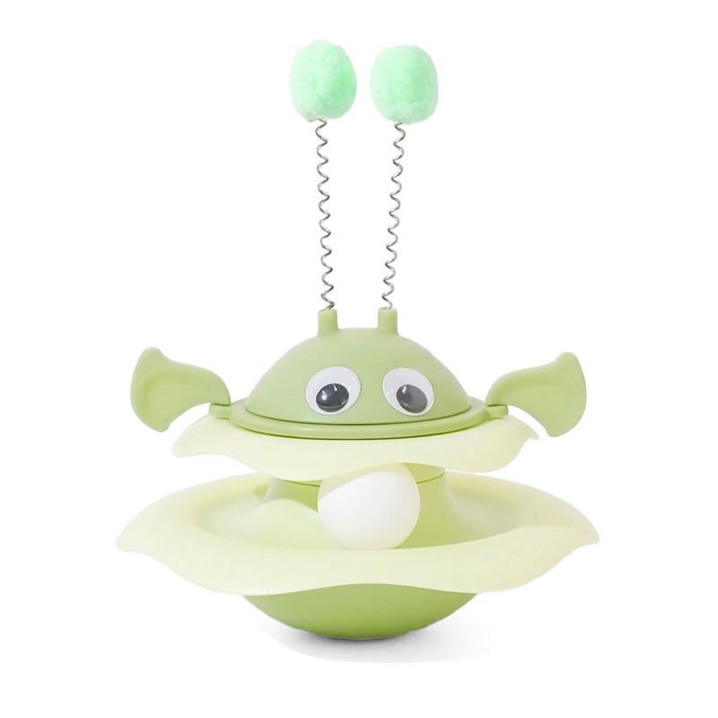 Игрушка для кошек Taotaopets 014435 Неваляшка интеллектуальная Green (34764201)