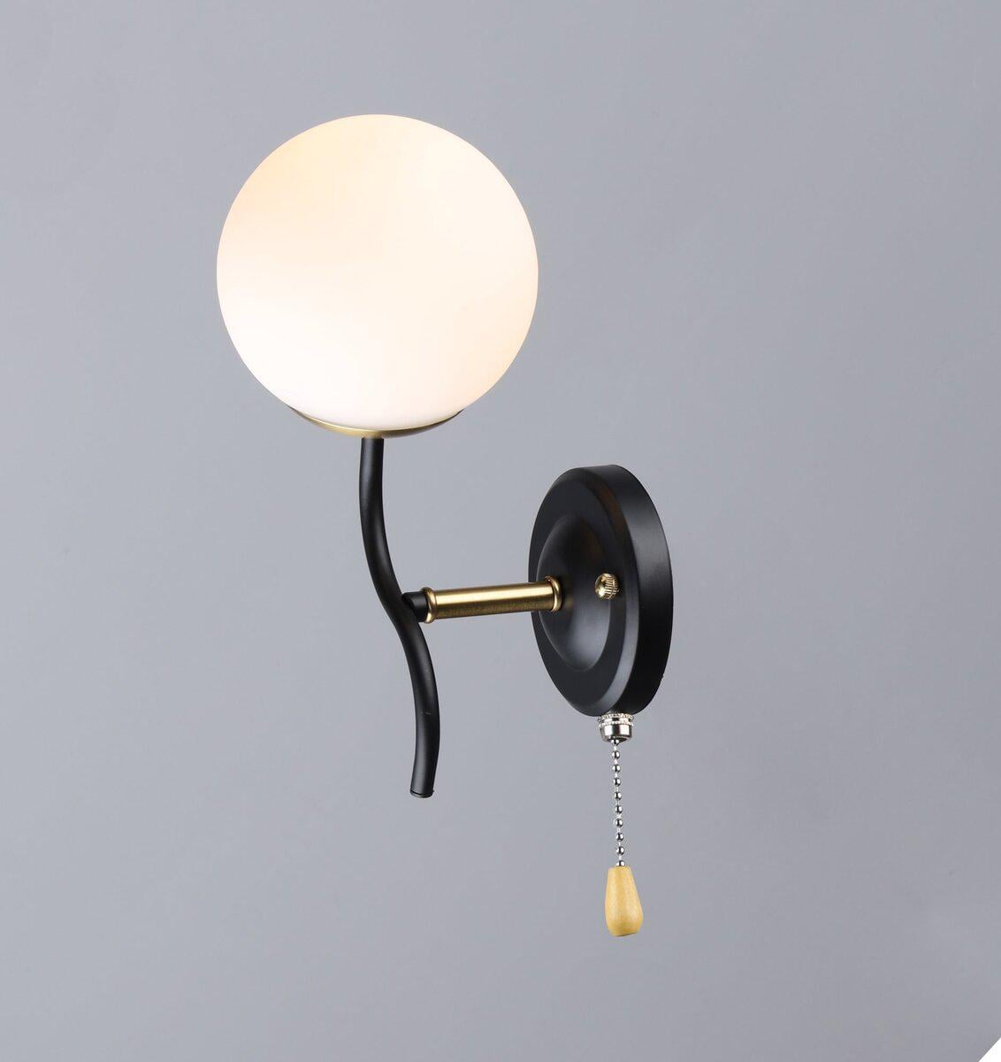 Бра Sirius B N36364/1W BK/COP Медь/Черный