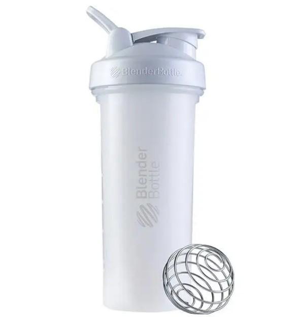 Шейкер спортивний Blender Bottle Classic Loop PRO 28 oz/820 мл White (500483)