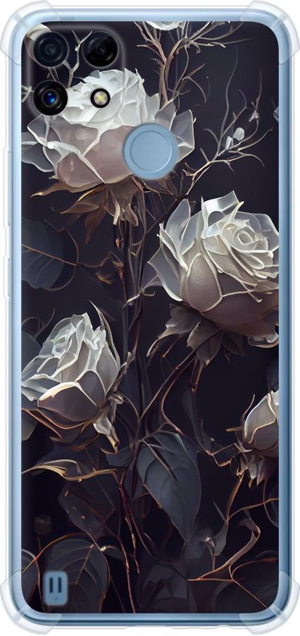 Чехол на Realme C21 Розы 2 (5550sp-2321-42517)