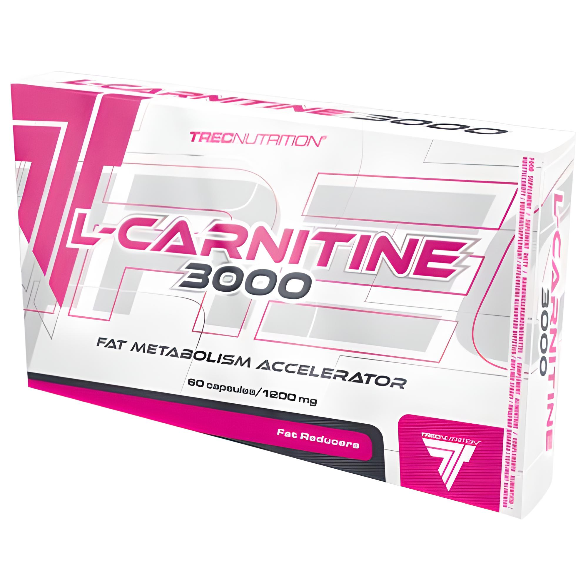 Жиросжигатель для спорта Trec Nutrition L-Carnitine 3000 60 Caps