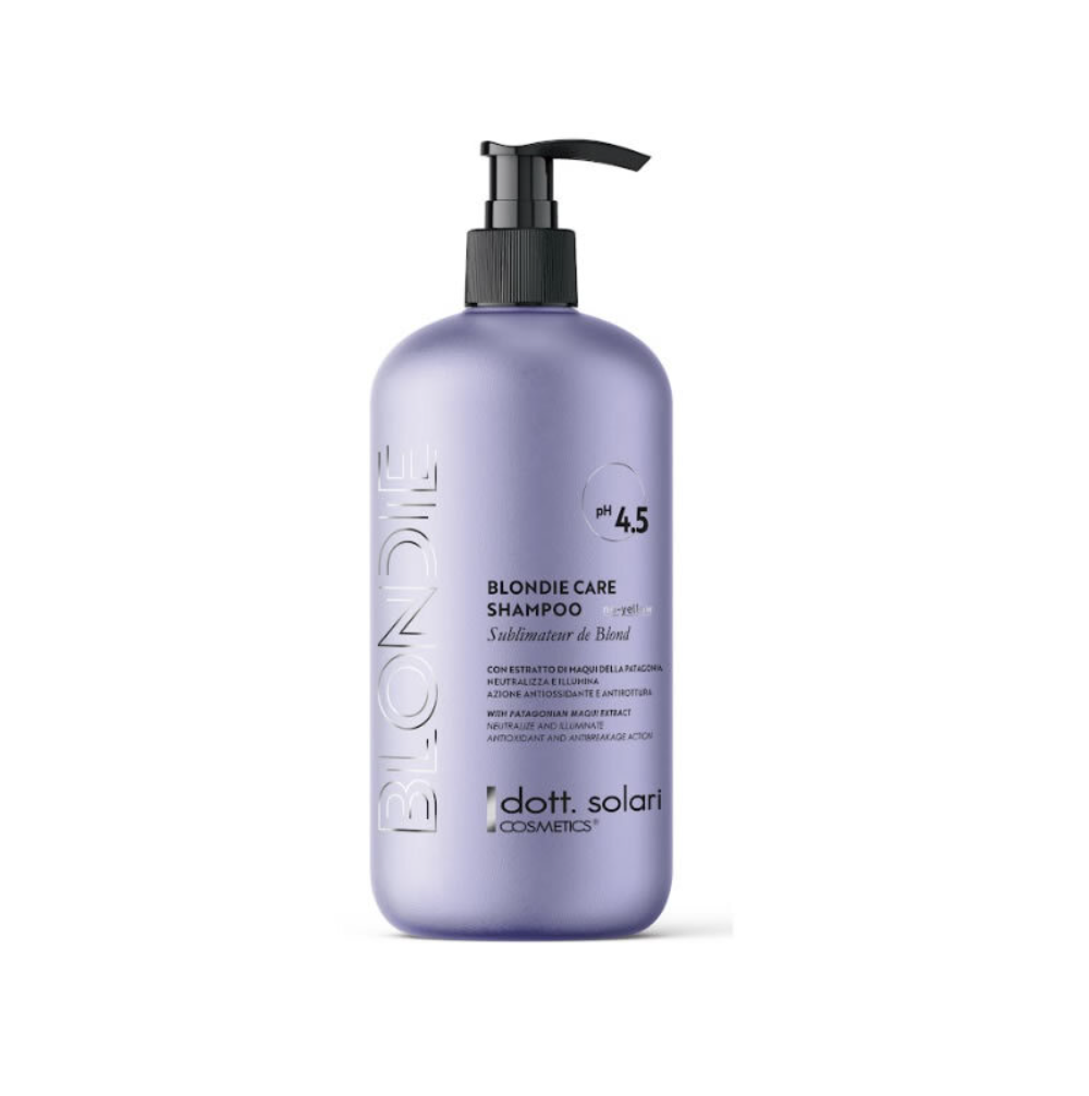 Шампунь для світлого волосся анти жовтий Dott.Solari Blondie Care Shampoo 1000 мл
