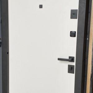 Дверь входная Redfort Грация 960х2040 мм Черный/Белый матовый (23322858) - фото 9