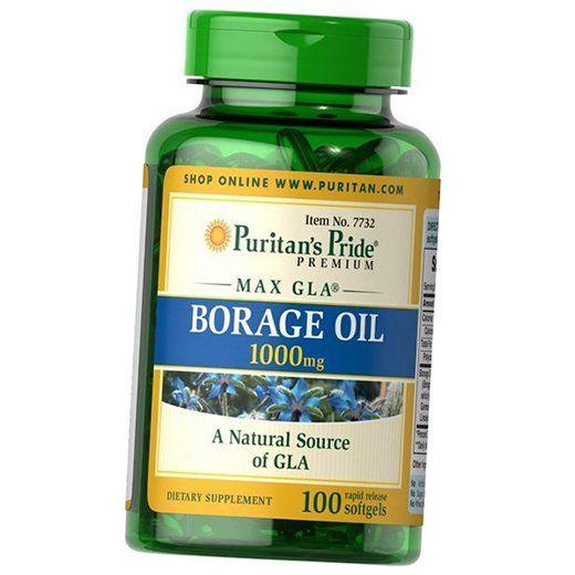Масло Бораго Puritan's Pride Borage Oil 1000100 гел. капс. (67367016)