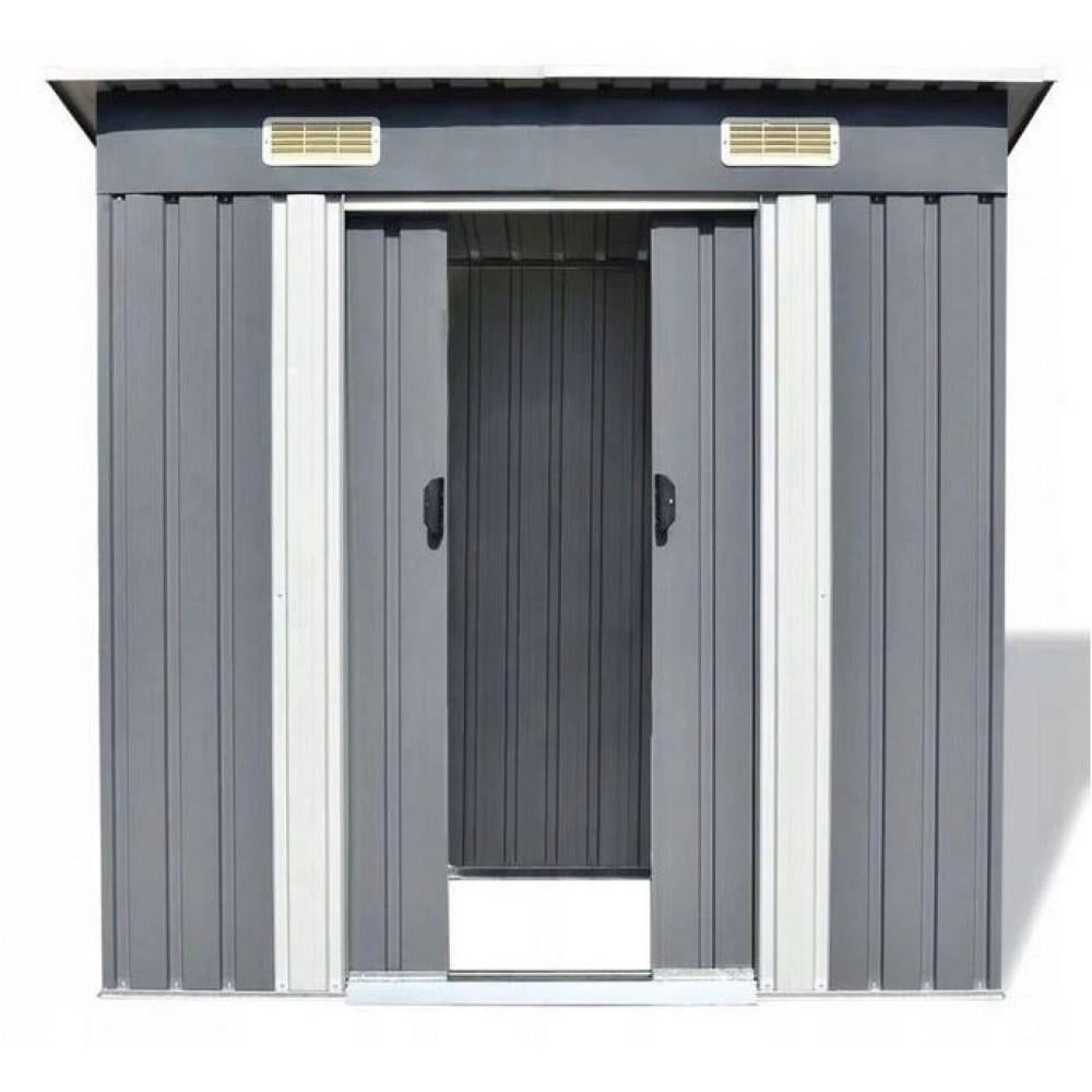 Домик садовый металлический HECHT 4X6 PLUS (26625028) Домик садовый металлический HECHT 4X6 PLUS (26625028)