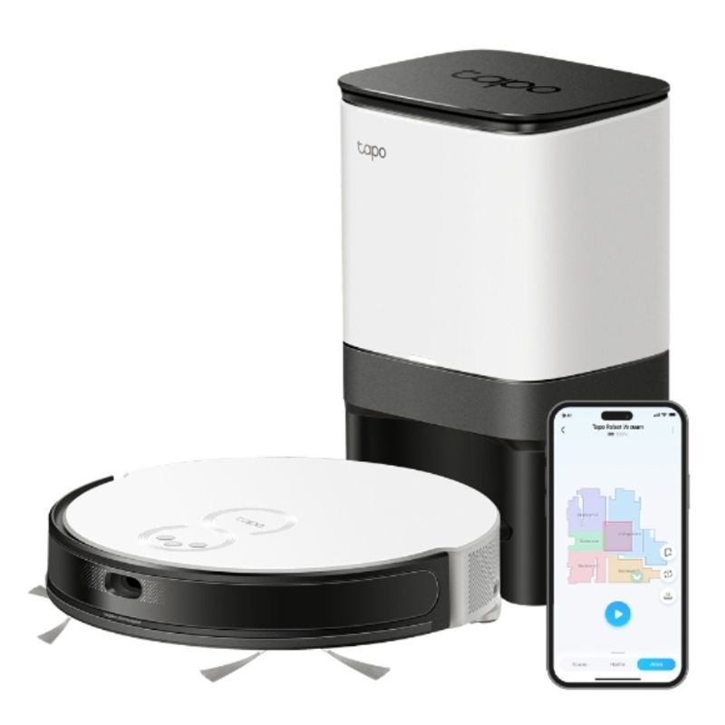 Робот-пылесос TP-Link Tapo RV20 Mop Plus 2600 мАч White (28690312) - фото 3 Робот-пылесос TP-Link Tapo RV20 Mop Plus 2600 мАч White (28690312) - фото 3