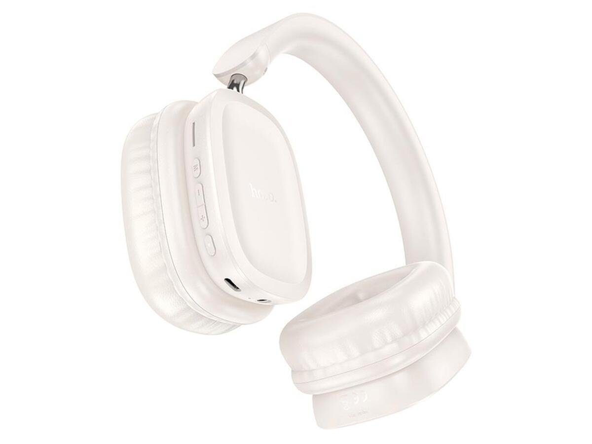 Наушники беспроводные Hoco с микрофоном Белый (W51) - фото 2 Наушники беспроводные Hoco с микрофоном Белый (W51) - фото 2