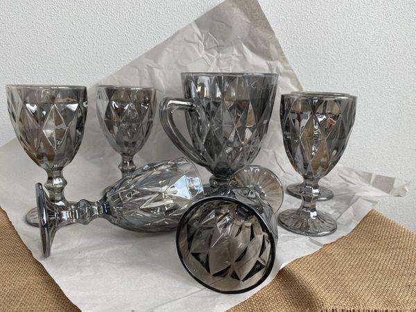 Набор для напитков Зеркальный изумруд 7 пр. (DV-07204gnb) Набор для напитков Зеркальный изумруд 7 пр. (DV-07204gnb)