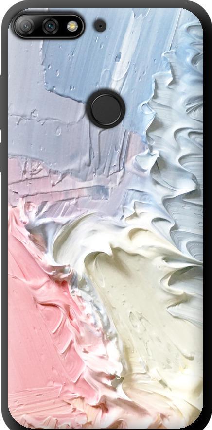 Чехол на Huawei Honor 7C Pro Пастель v1 (3981b-2070-42517)
