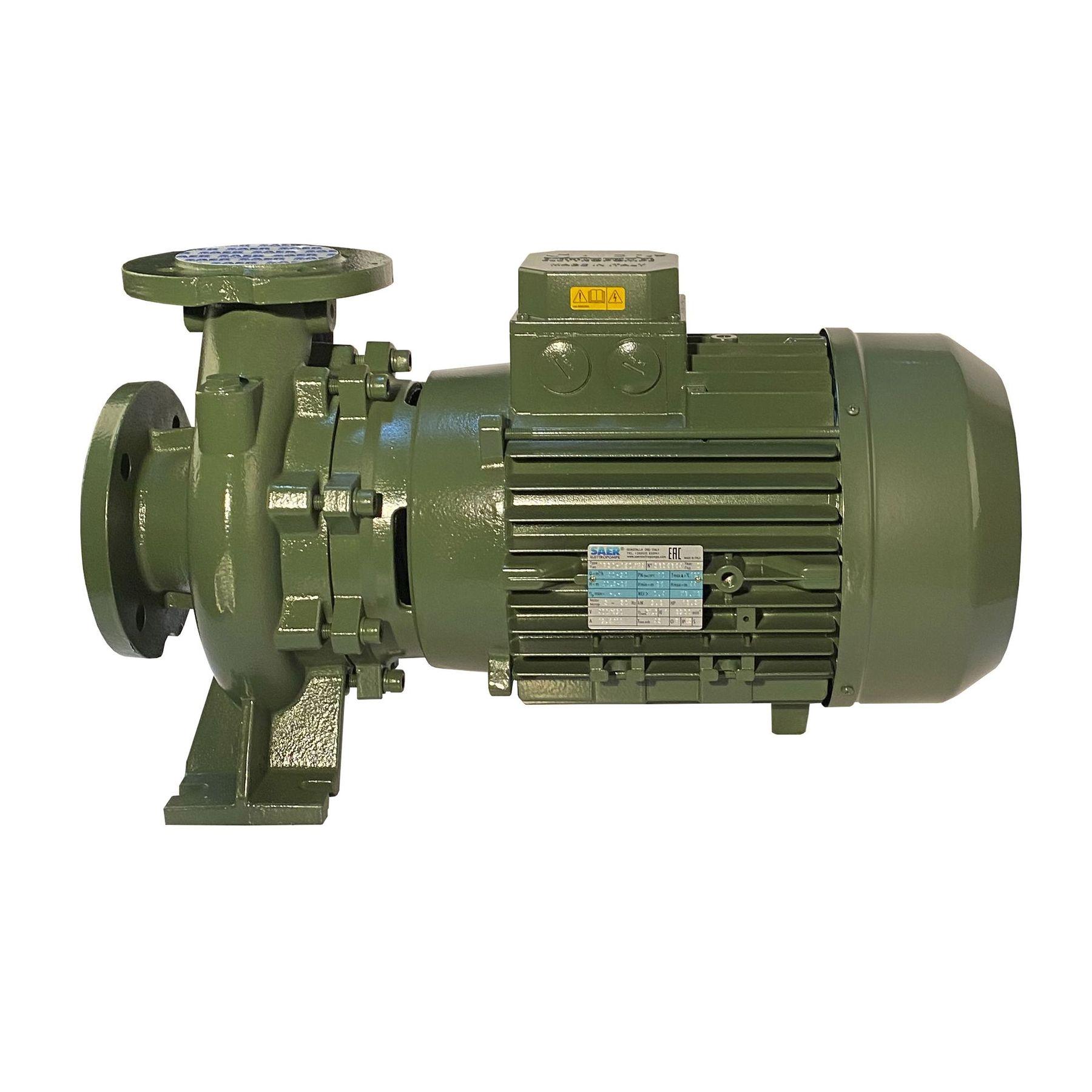 Насос моноблочный SAER Elettropompe IR 50-160NA 9,2 кВт 90 м3/ч 44 м