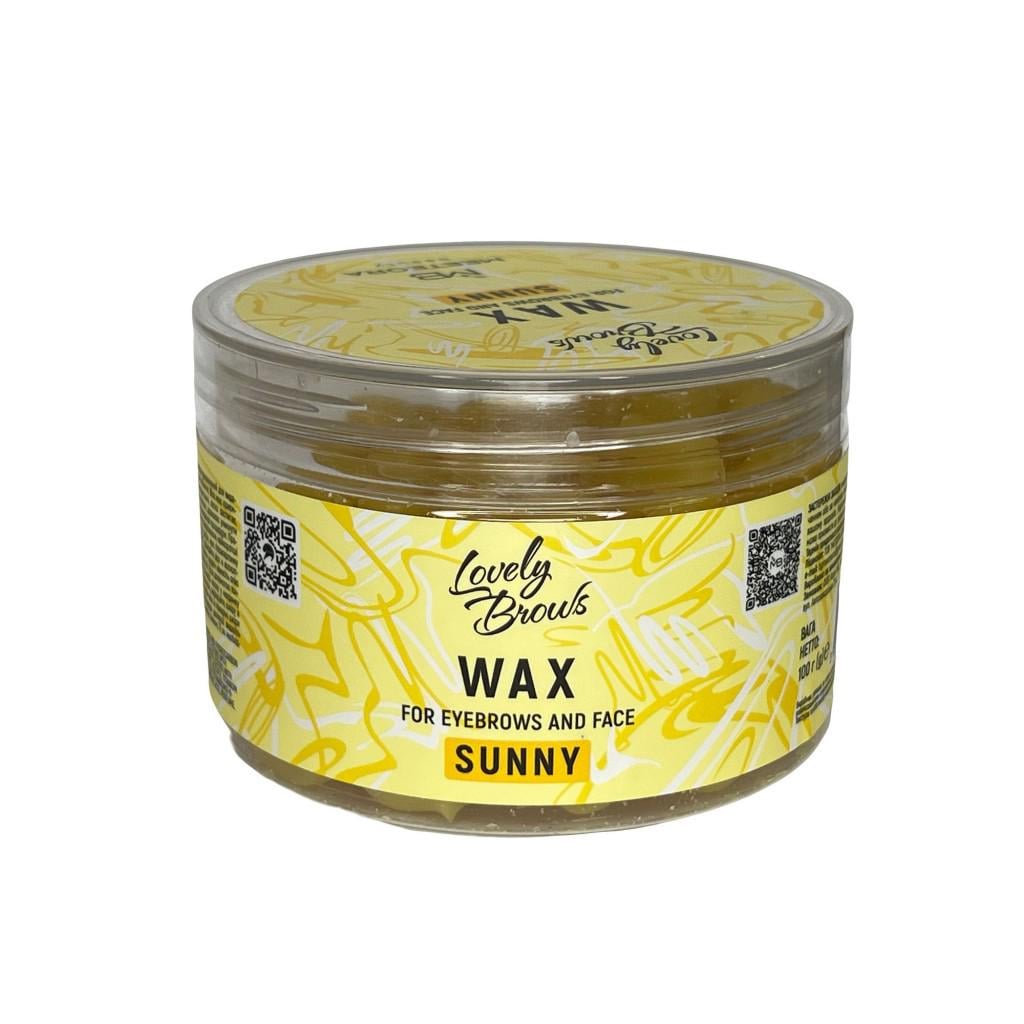 Воск в гранулах для бровей и лица Lovely Brows Sunny 100 г (011064) Воск в гранулах для бровей и лица Lovely Brows Sunny 100 г (011064)