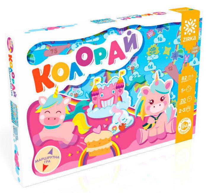 Гра-ходилка Zirka Колорай 135 (MTT-152329)