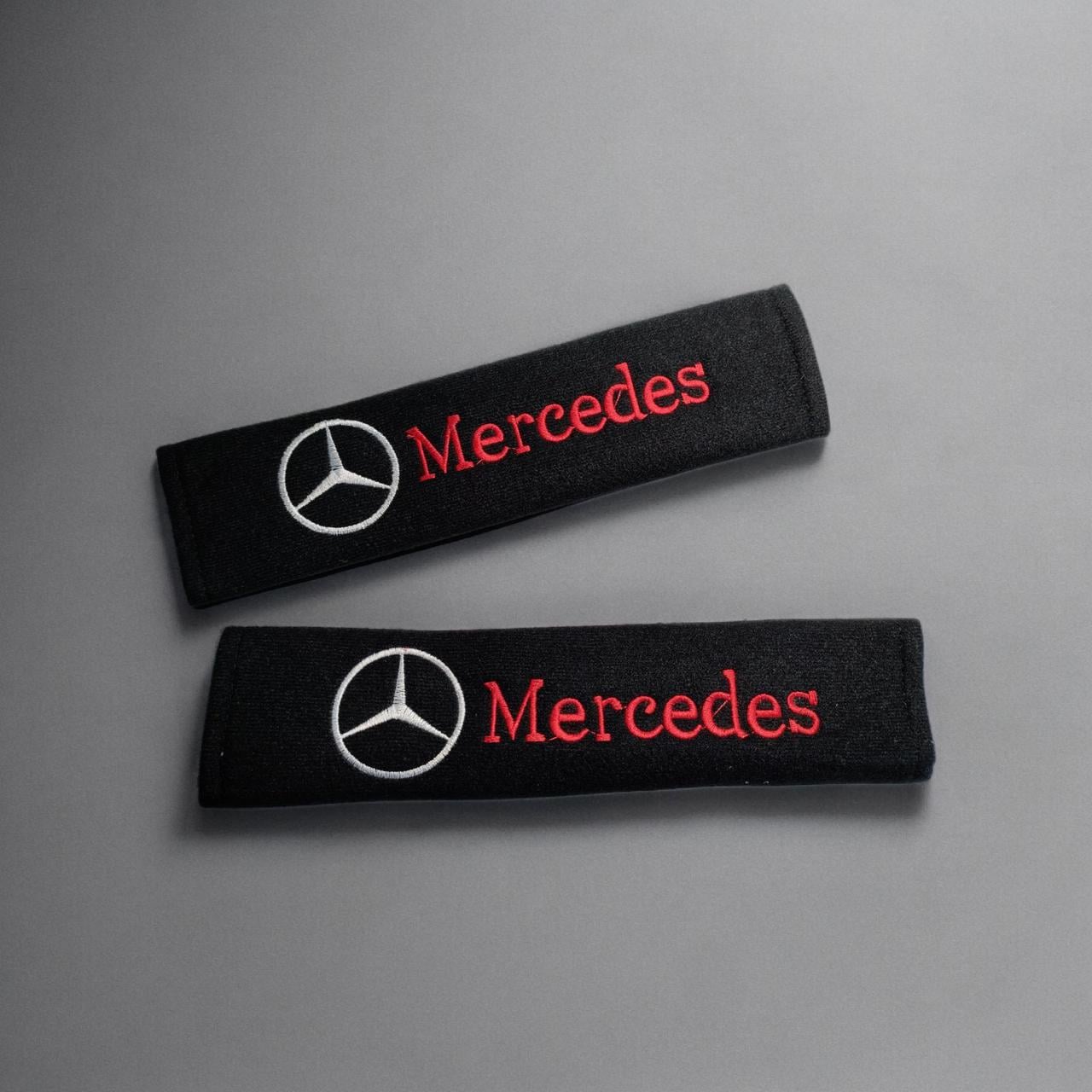 Чехол на ремень с логотипом Mercedes 2 шт. (2236176137)