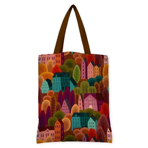 Сумка жіноча тканинна Presentville Осінь у великому місті (SV 22S015 BR)