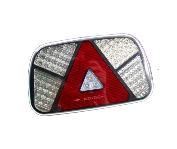 Задний LED фонарь для авто и прицепа 12V/24V стоп-сигнал/поворот/габарит/противотуманный с проводкой 6 жил (2898730651)