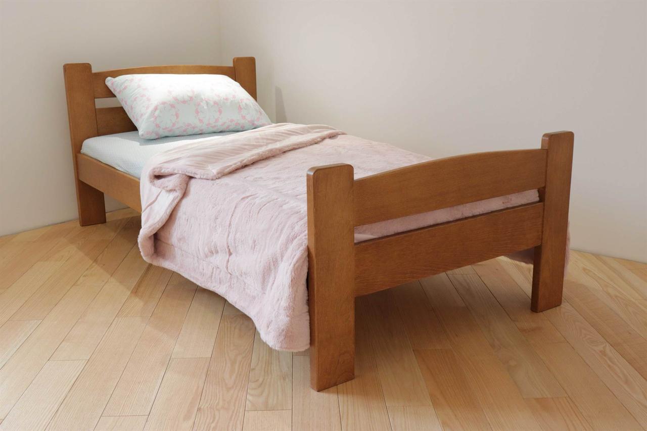 Кровать односпальная деревянная Дрімка Каспер 80х200 см