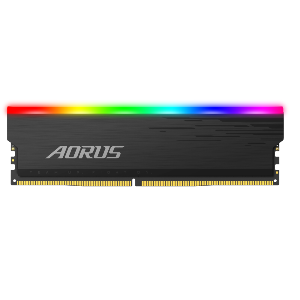 Оперативна пам'ять Gigabyte DDR4 16 Гб 3333 МГц RGB Fusion AORUS (GP-ARS16G33) - фото 1