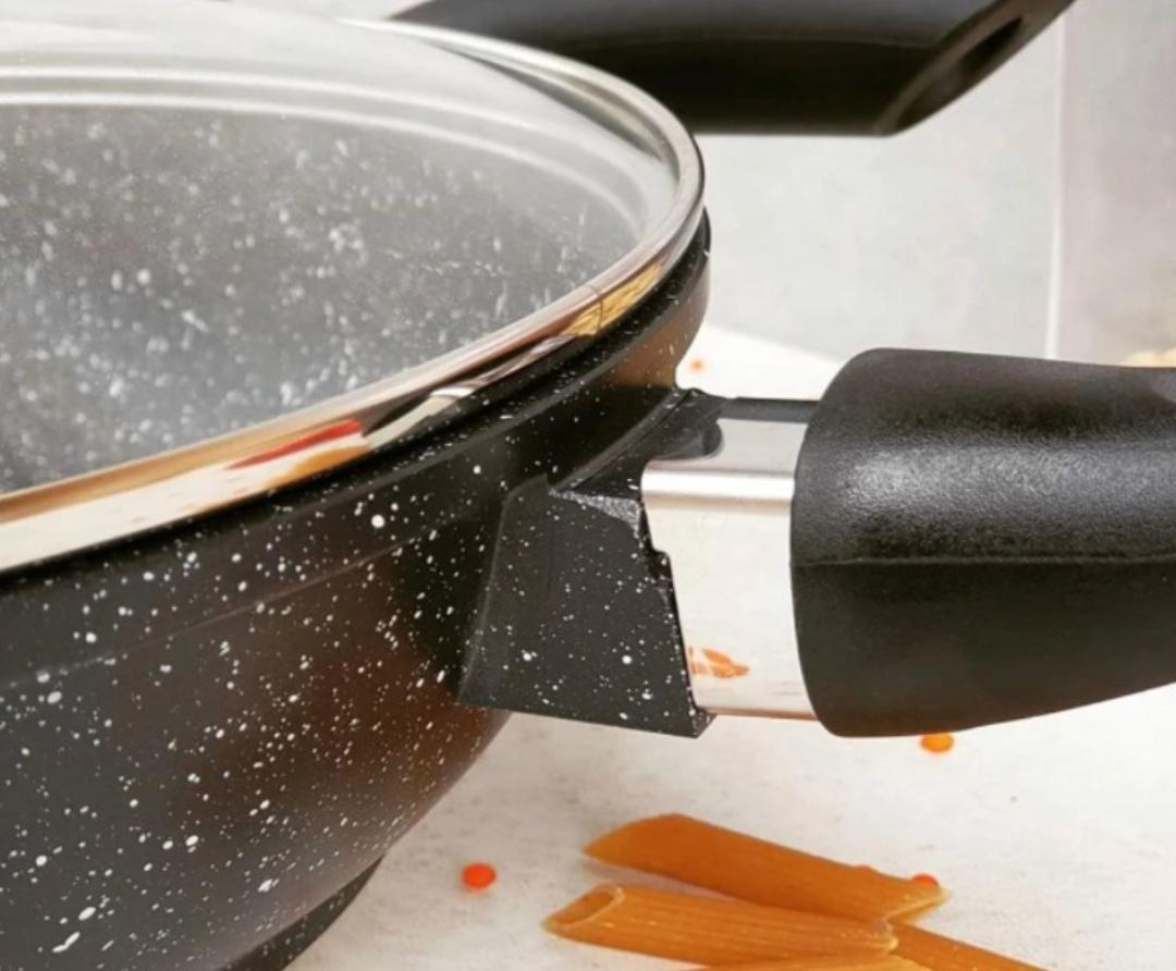 Сковорода с крышкой Edenberg 28 см (EB-3322) - фото 5