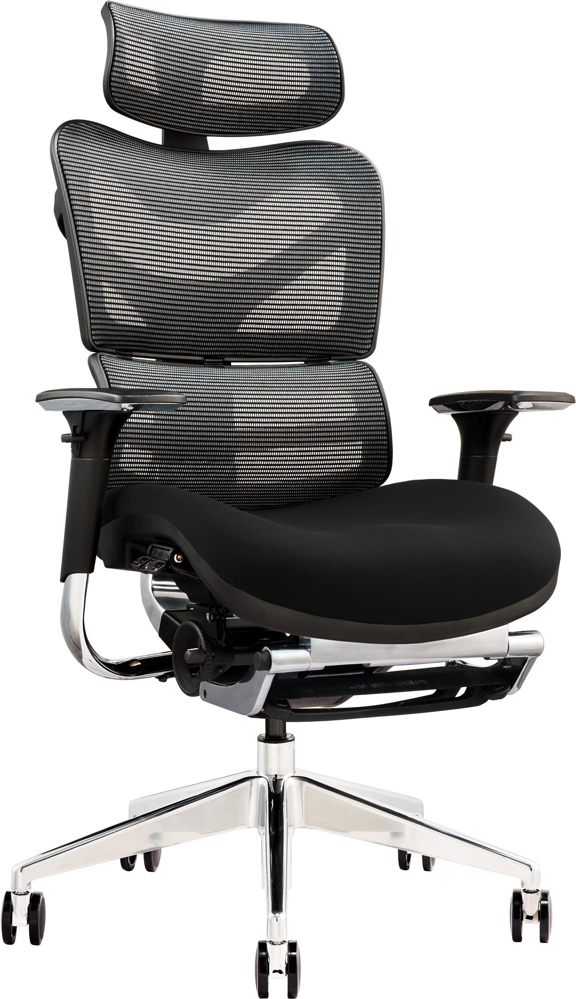 Кресло офисное GT Racer X-702L Black (W-21 B-41)