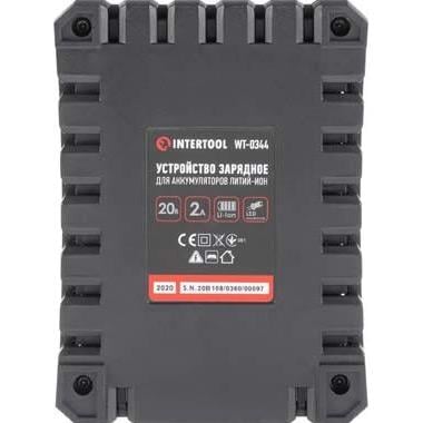 Зарядное устройство Intertool WT-0344 для аккумуляторов Li-ion 20 В 2,0 А (96331) - фото 4 Зарядное устройство Intertool WT-0344 для аккумуляторов Li-ion 20 В 2,0 А (96331) - фото 4