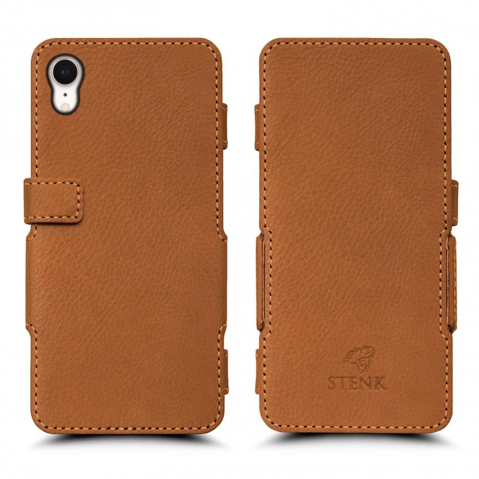 Чехол книжка Stenk Prime для Apple iPhone XR Camel (62612)