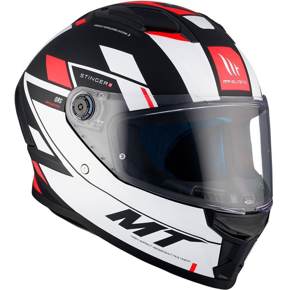 Мотошолом MT HELMETS STINGER 2 Zivze B5 S Matt Red (29252) - фото 4