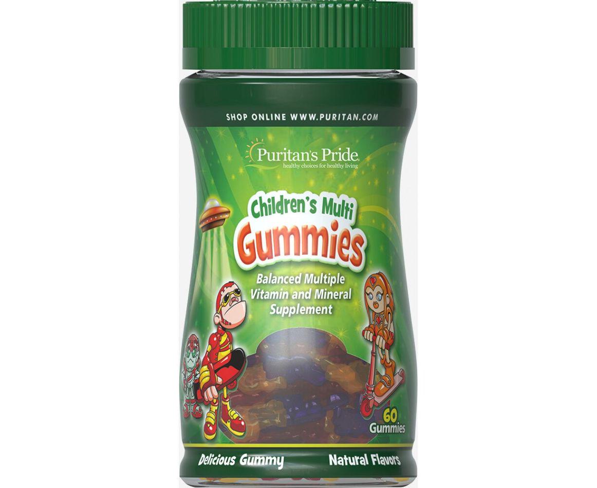Витаминно-минеральный комплекс Puritan's Pride Children's Multivitamins and Minerals 60 Gummies