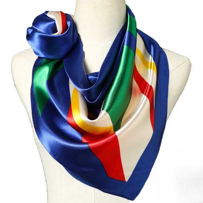 Хустка шовкова Mosi Абстракція 90х90 см