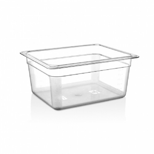 Гастроемкость GastroPlast GN 1/2 150 мм из поликарбоната Прозрачный (GNP-12150)