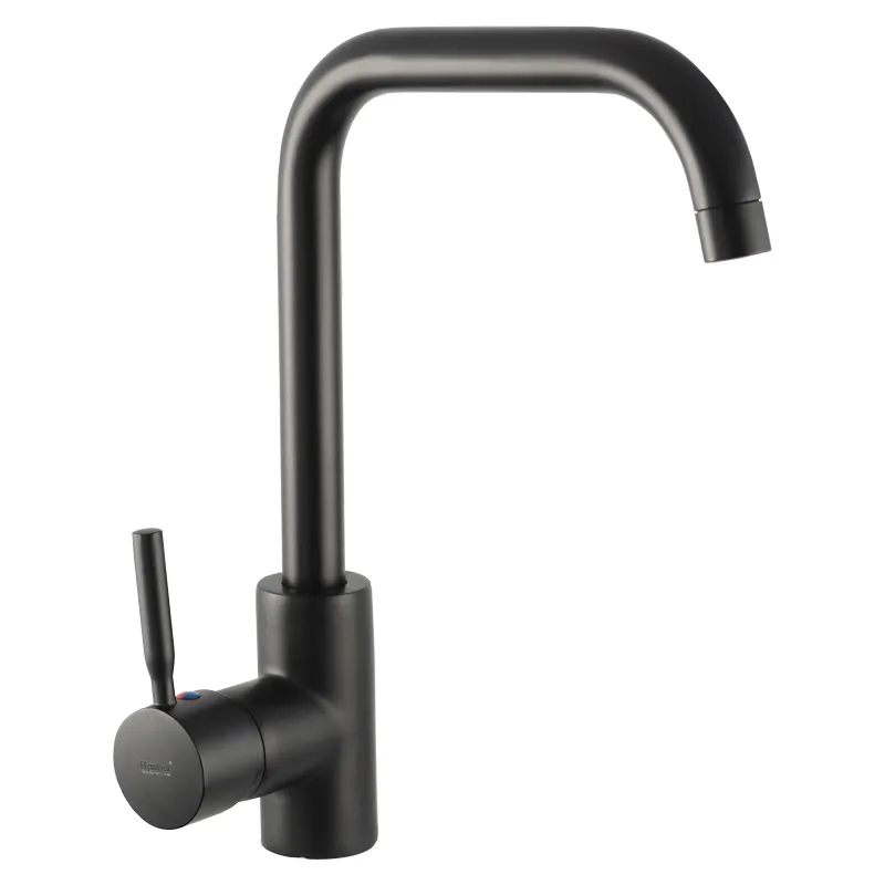 Смеситель для кухни Haiba Hans 011 Черный (HB0809)