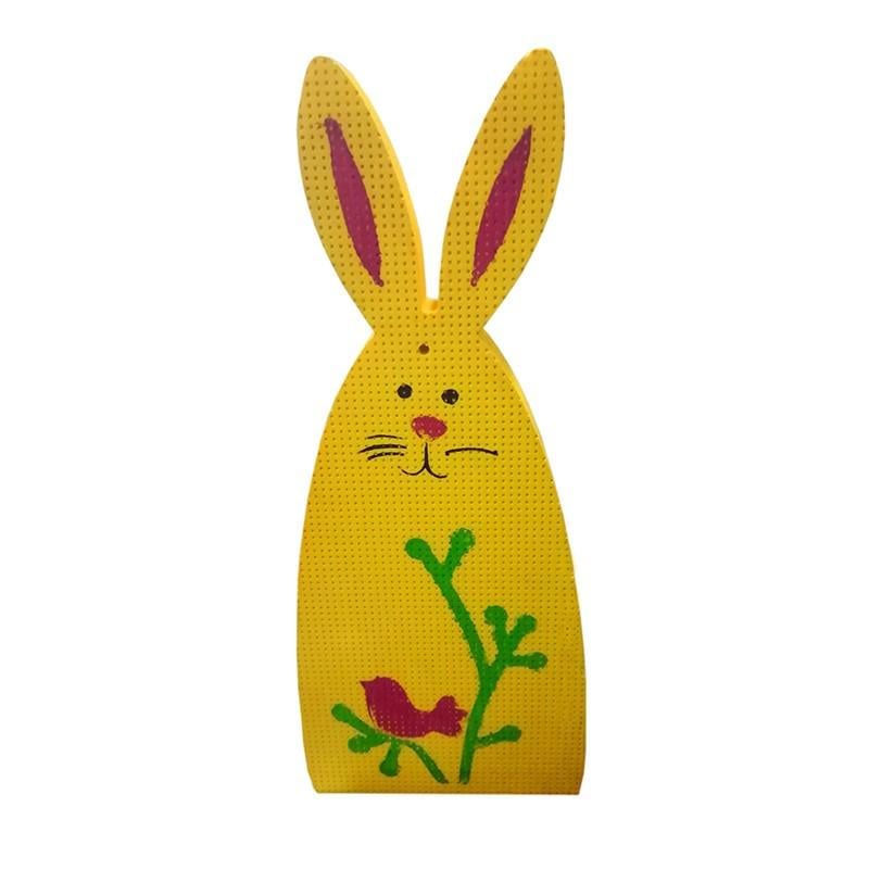 Фігура декор з пінопласту ТМ PPM Кролик Жовтий