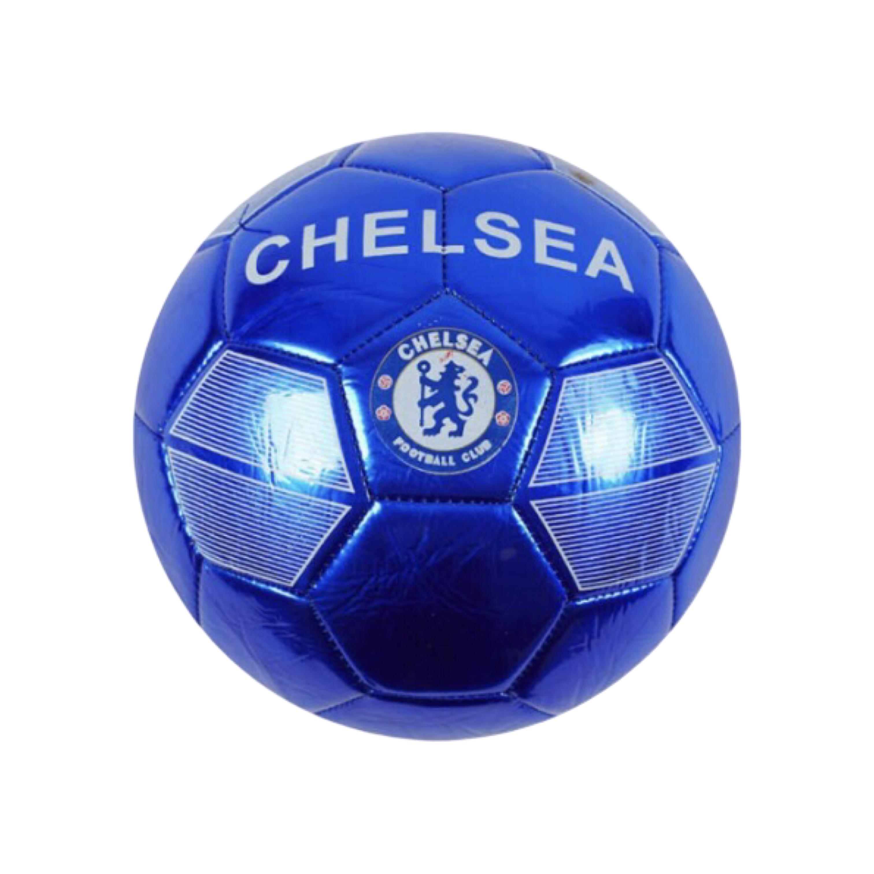 Футбольный мяч №5 мягкий PVC 330-350 г Chelsea Синий (C 62411-5)