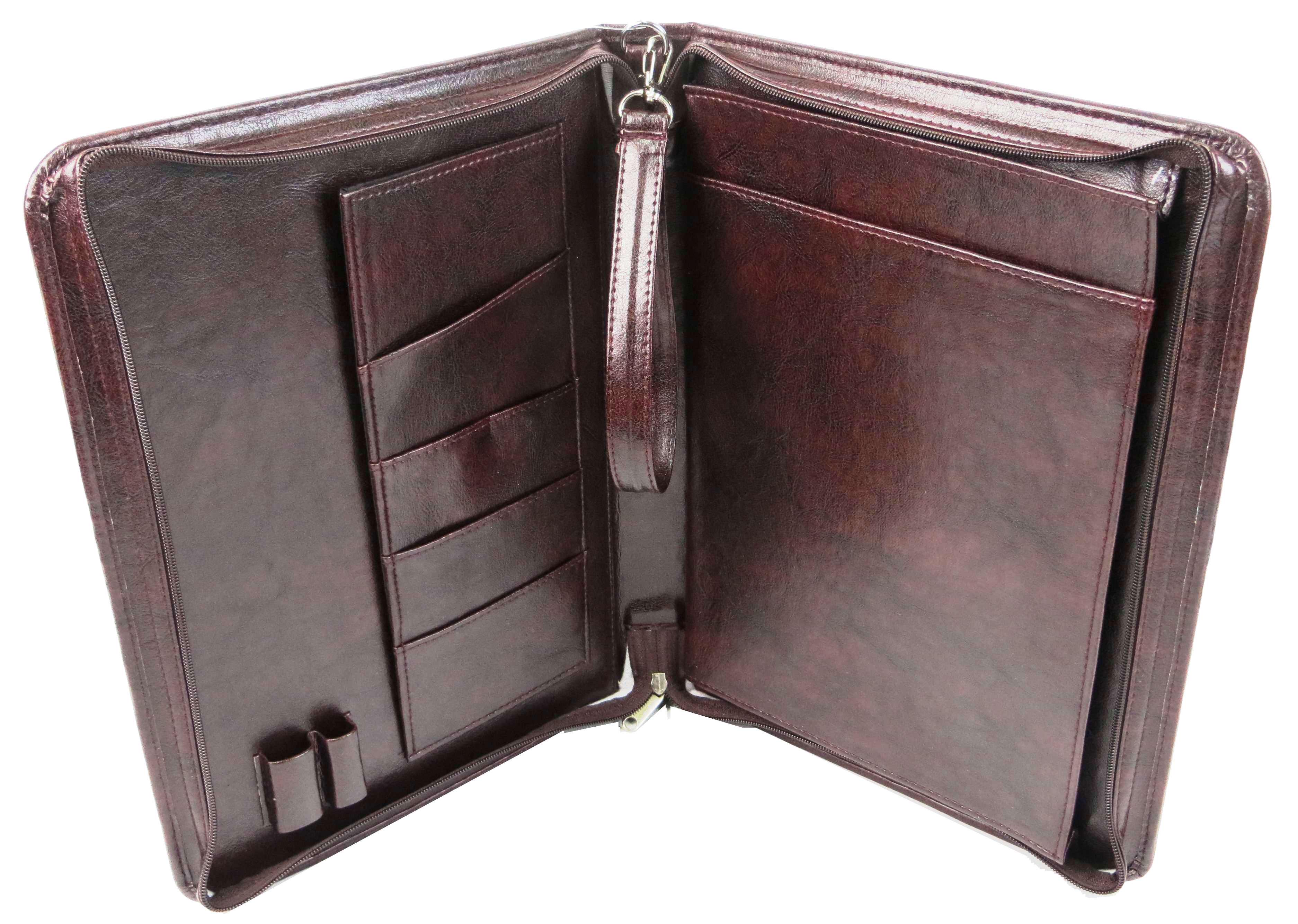 Папка деловая Exclusive для документов из экокожи Коричневый (710800 brown) - фото 7 Папка деловая Exclusive для документов из экокожи Коричневый (710800 brown) - фото 7