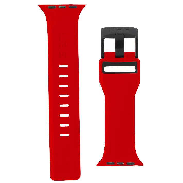 Ремешок Civilian Silicone Watch Strap для Apple Watch 38/40/41 мм Red/Black - фото 2