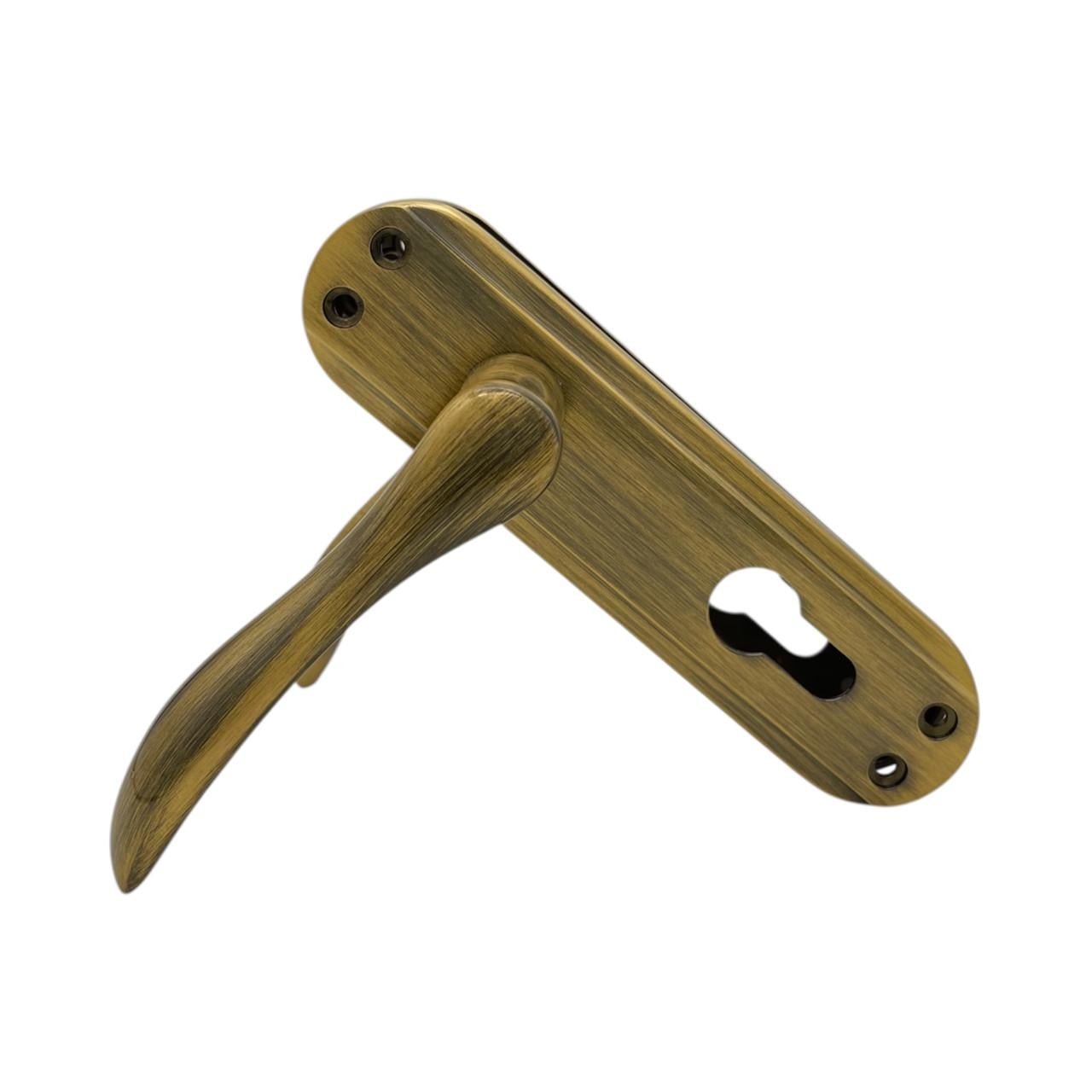 Дверные ручки межкомнатные под сердцевину Ozcanlar Bodrum Kisa Yale Antik 62 мм (360053)