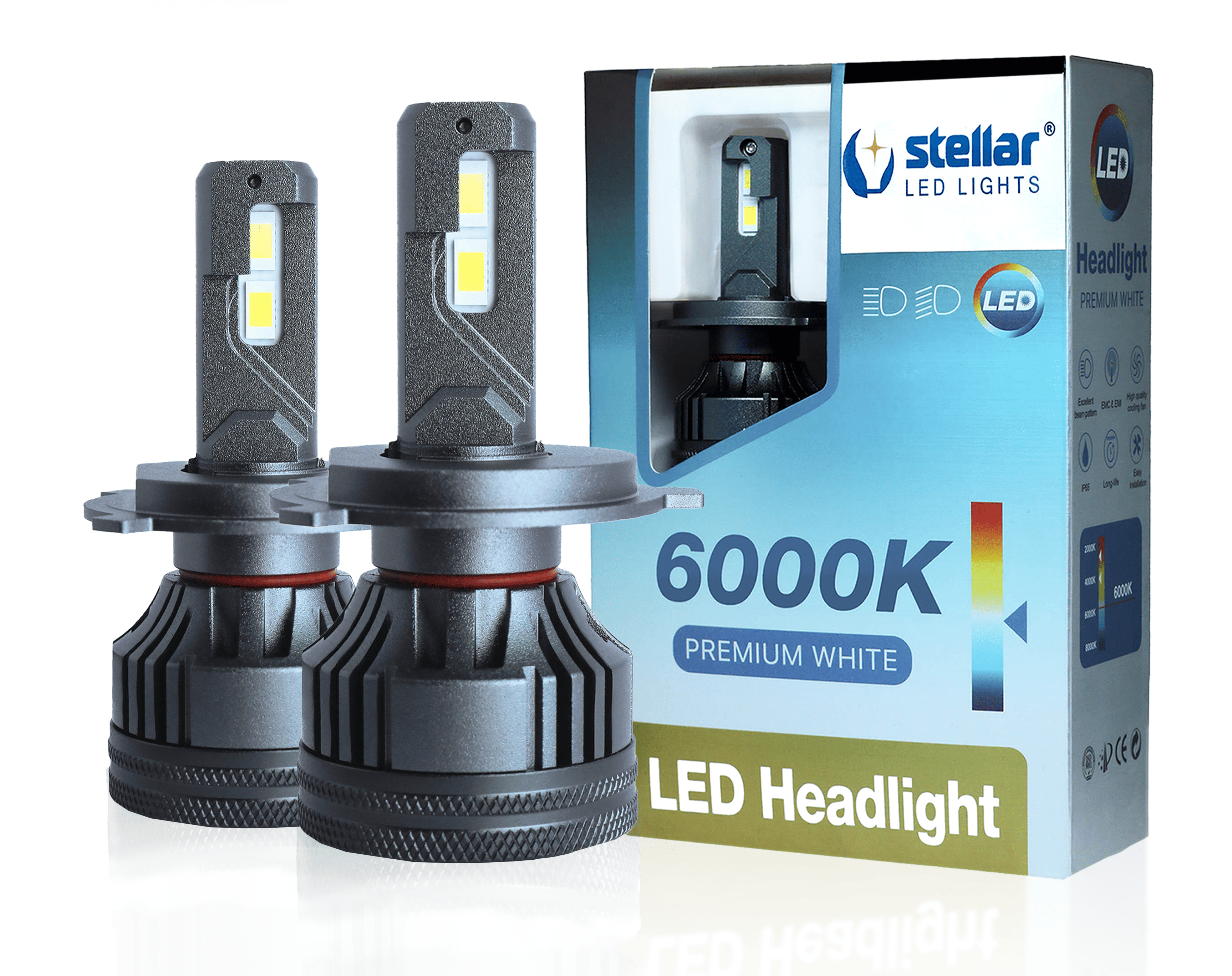 Автолампи LED Stellar M65 Pro H11/ 65 W 5000 LM 6000 K/CANBUS + EMC
