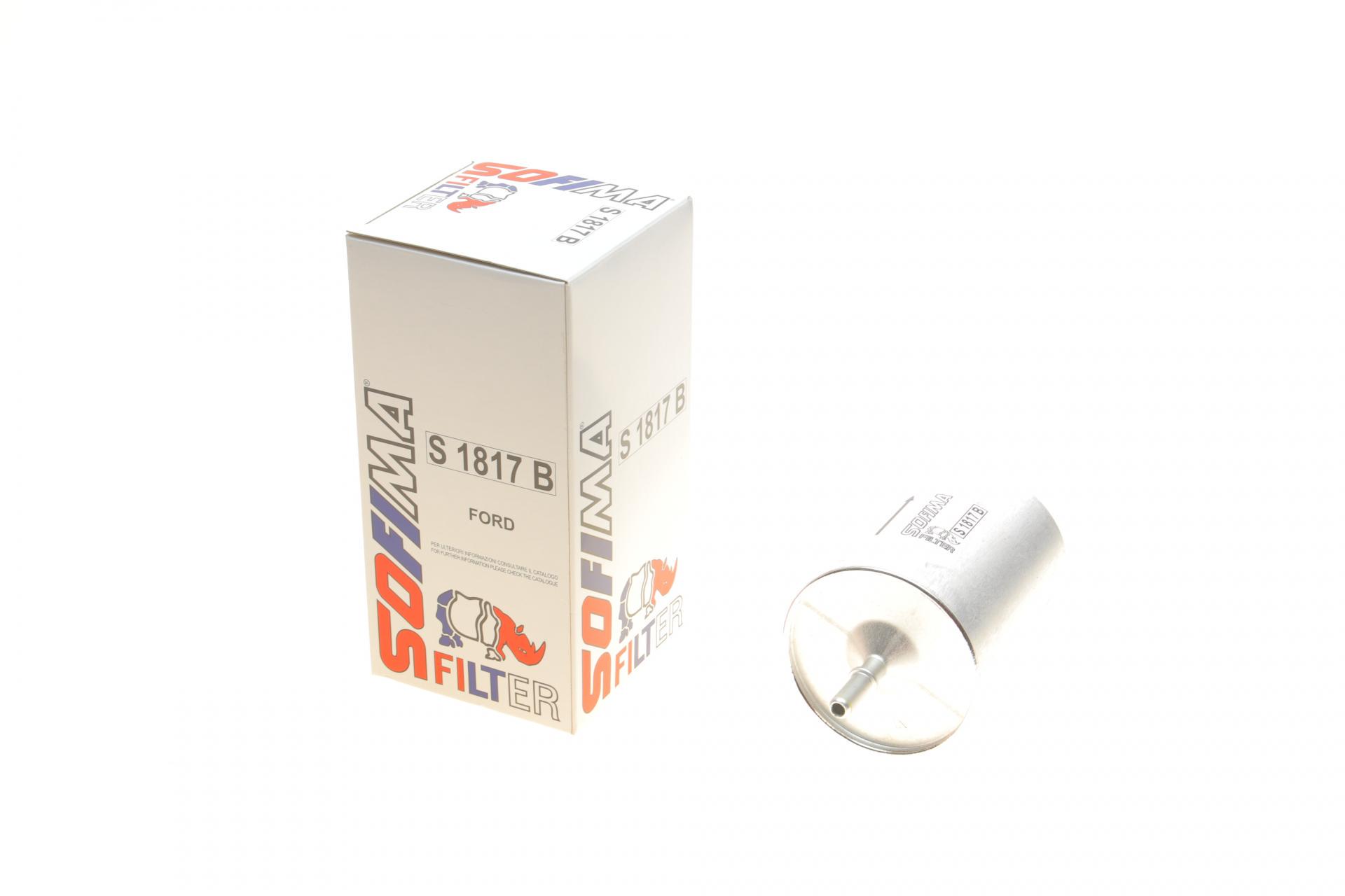 Фільтр паливний SOFIMA для Ford Transit 2,3 16V 06-14/Mondeo 1,8-3,0 00-07- (S 1817 B)