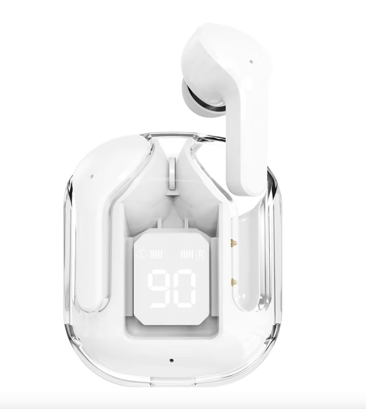 Наушники беспроводные CY-T2 с зарядным кейсом White