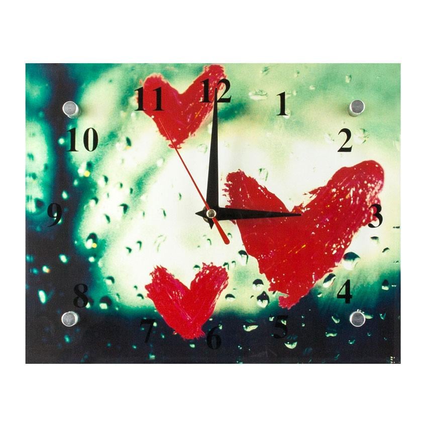 Часы настенные Три сердца 21х26х5 см (21974)