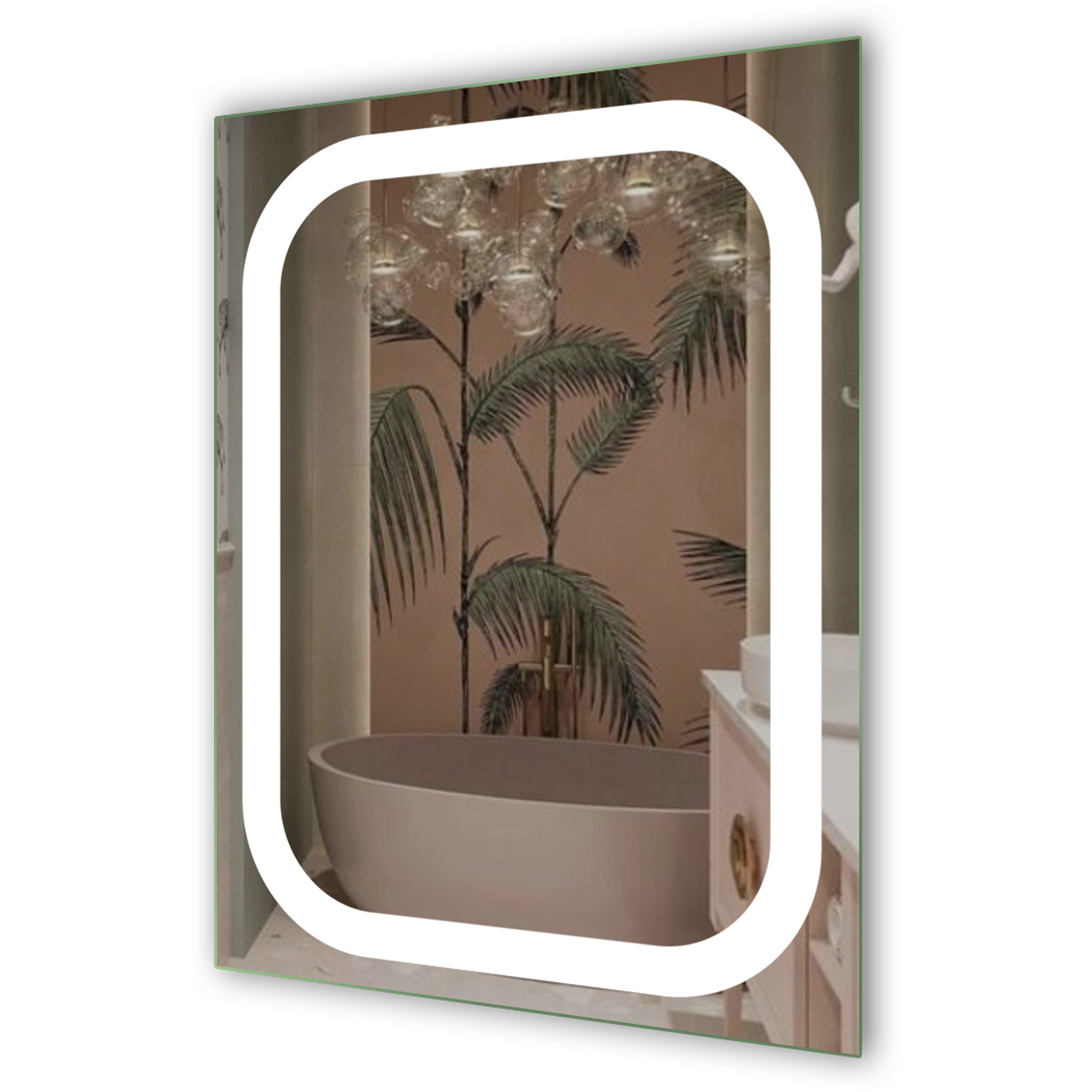 Зеркало DecorLed Led с подсветкой в ​​ванную комнату 600x800 мм (ZSDN-011)