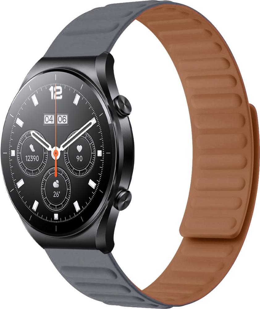 Ремешок Magneter для Xiaomi Watch S1 Acttive Grey (29000-33) - фото 1