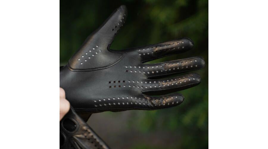 Перчатки мужские Alpa Gloves 610-15-8.5 автомобильные натуральная кожа р. 8,5 Черный (28336689) - фото 4