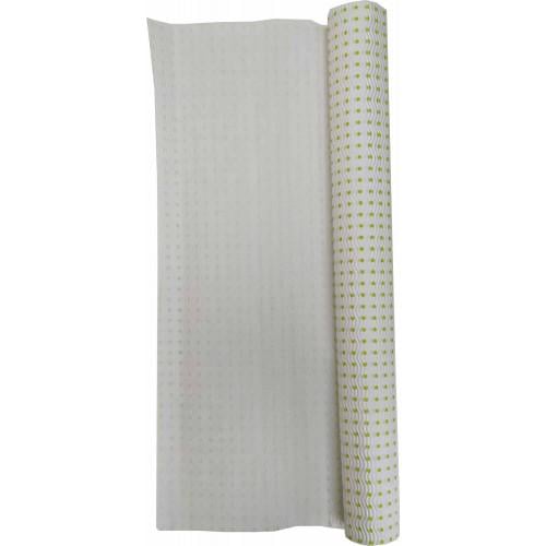 Гофробумага зеленый горошек 5х0,75 м 75 г/м2 (1921)