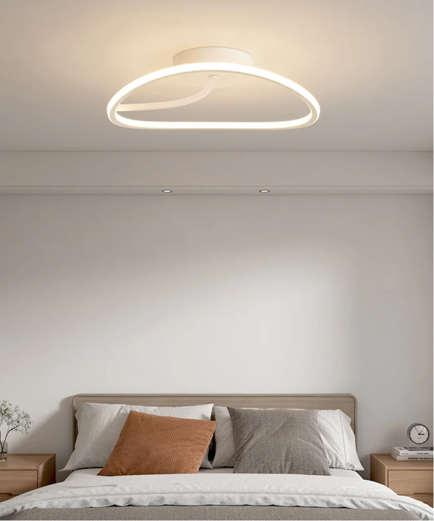 Стельовий світильник Simple Round Big LED 48W Білий (SDLC-00063)